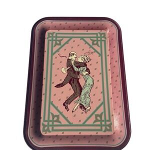 Armstrong Carpet 1983 1st Edition Collectors Series Metal Tray Retro Advertising